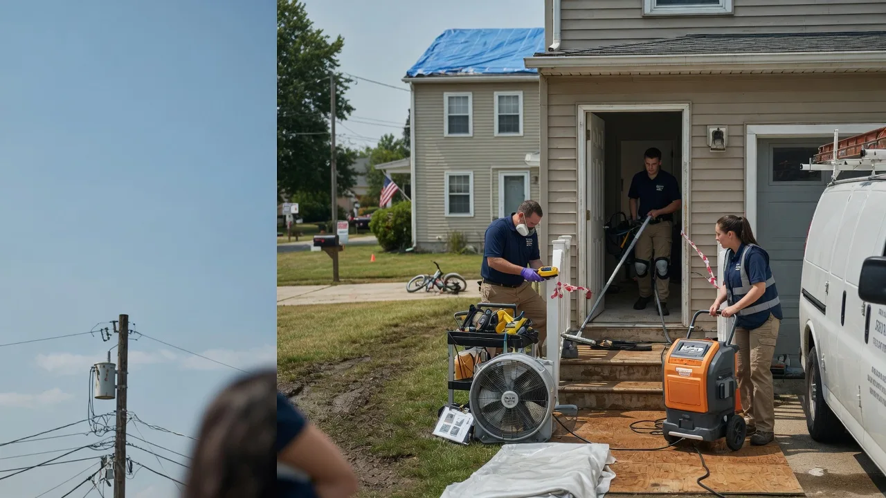 Water Damage Repair in Merritt, NC near me